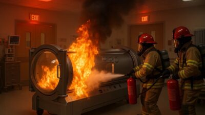 Hyperbaric Chamber Fire