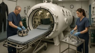 Hyperbaric Chamber for the Bends