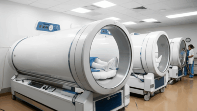 image shows best HBOT therapy options in a clinic.