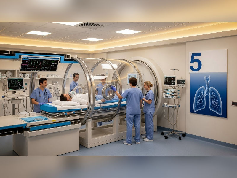 hospital hyperbaric chamber environment