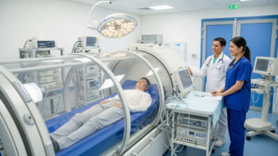 Find out how many people have died in a hyperbaric chamber