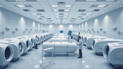 How many hyperbaric chambers are in the United States 2026 data