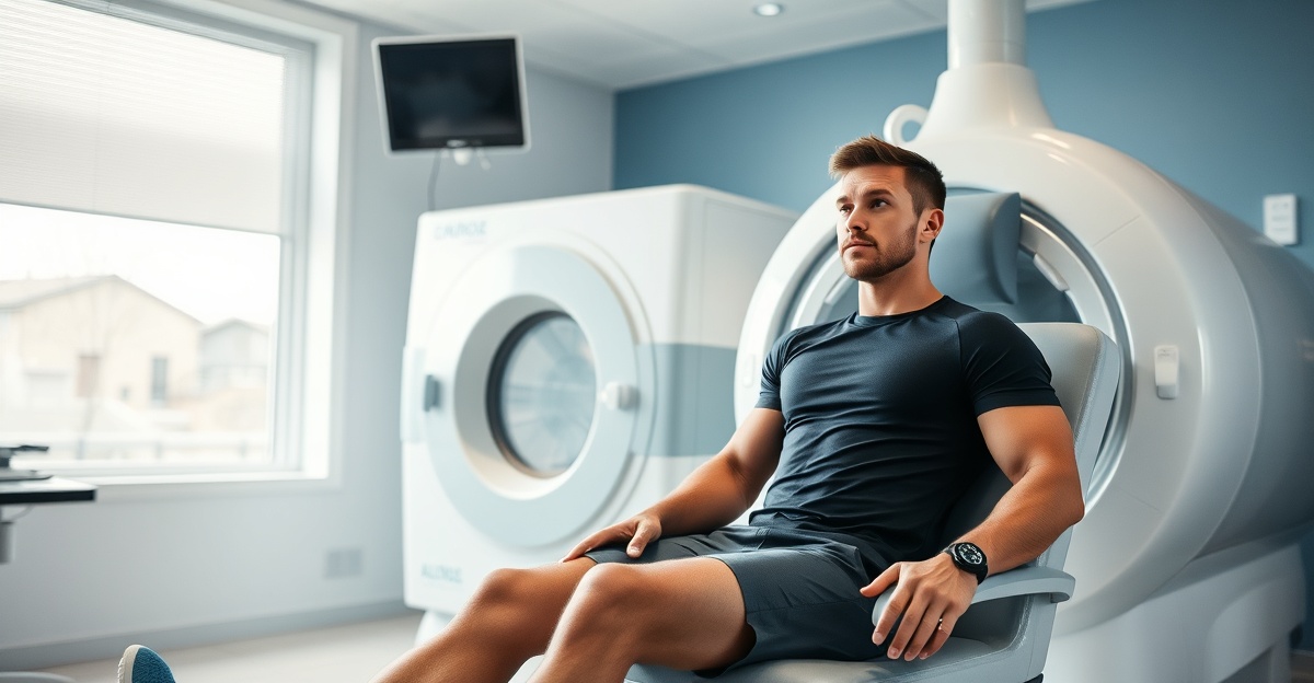 hyperbaric chamber for ligament repair