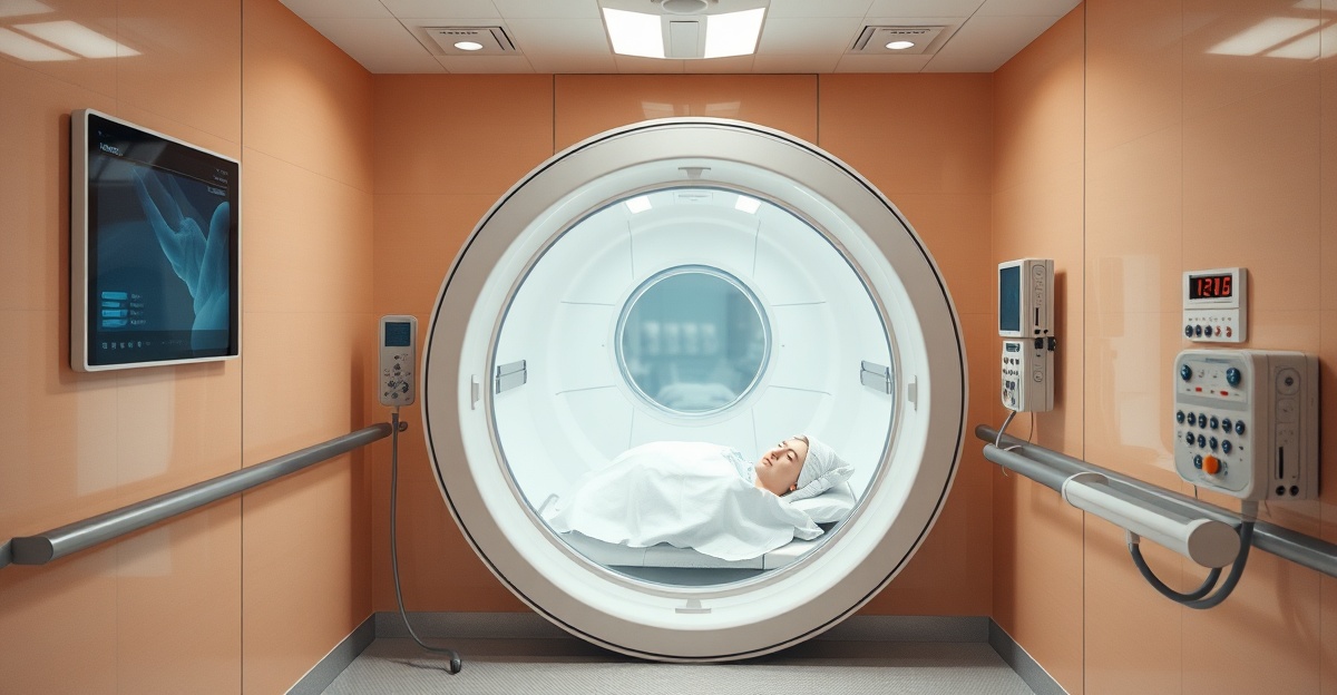 hyperbaric chamber for radiation damage