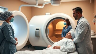 hyperbaric chamber for radiation injury