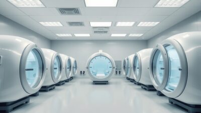 Hyperbaric oxygen therapy market size and industry growth data visualization