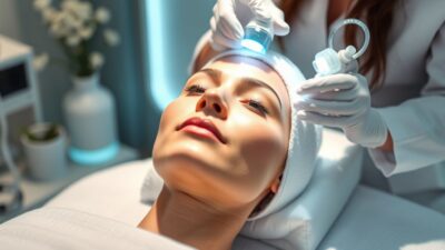 Oxygen Therapy Facial