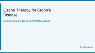 Ozone Therapy For Crohns - BaricBoost Guide