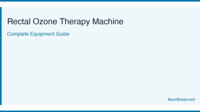 Rectal Ozone Therapy Machine - BaricBoost Guide