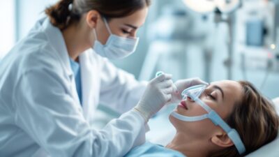 Contrast oxygen therapy (IHHT) session